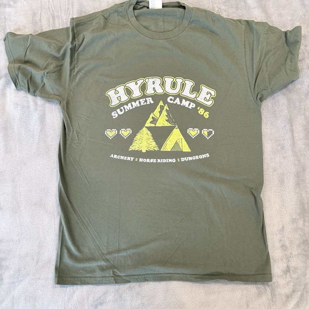 Lot 10 Mens M Video Game Graphic T Shirts Nintendo Zelda Mario Pokemon Shirt Lot - Picture 10 of 16
